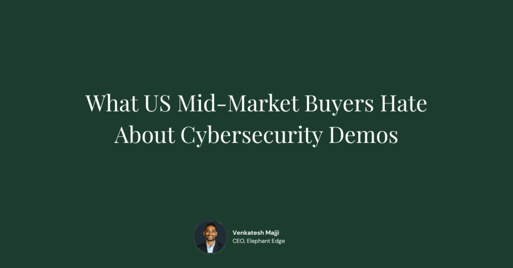 Selling Cybersecurity to US mid-market