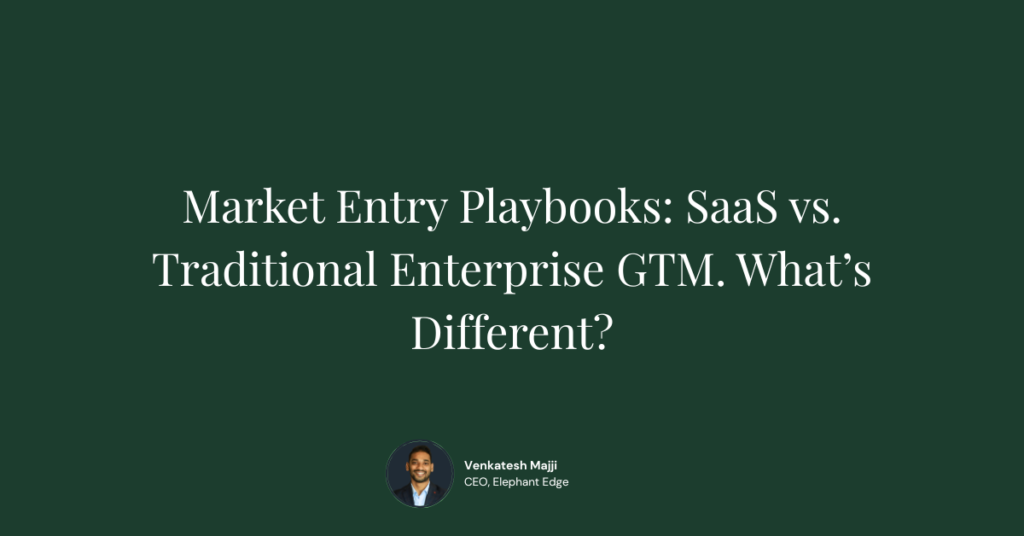 SaaS vs Traditional GTM